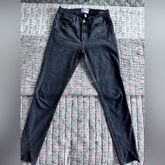 Frame 28 Jeans Le Skinny de Jeanne Stretch Charcoal - Picture 5 of 8